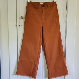 Madewell Emmett Wide Leg Crop Pants